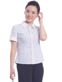 08GV814女短袖商務職業裝襯衫